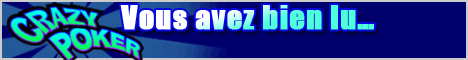 Jouer au poker sur Crazy poker